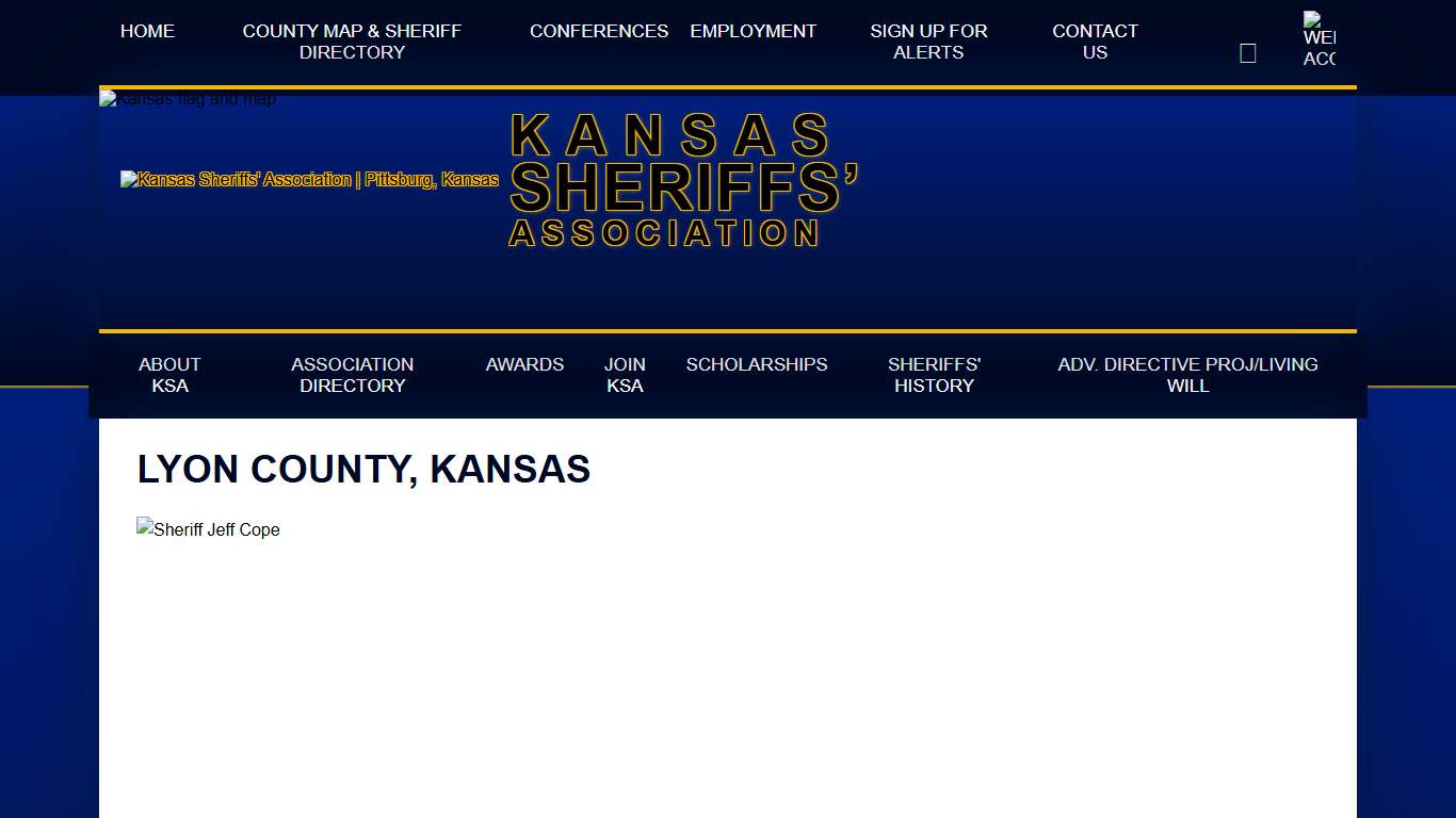 Lyon County - Kansas Sheriffs' Association | Pittsburg, Kansas